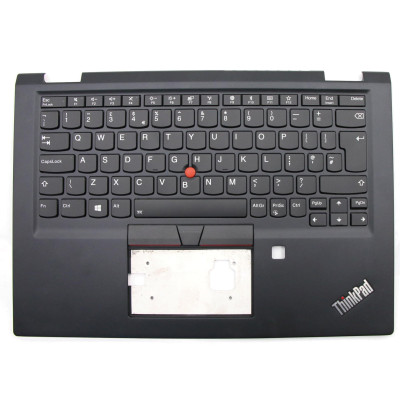 Lenovo thinkpad X390 Yoga backlit UK keyboard palmrest black 4G version Lenovo thinkpad X390 Yoga backlit UK keyboard palmrest black 4G version