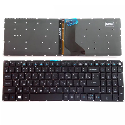 Acer E5-573 A315-53 A315-52 -512 N17C4 A615-51 backlit Russian RU keyboard