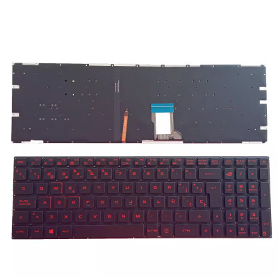 Asus GL502 GL502VM GL502VT GL502VS GL502VY backlit Spanish SP keyboard Asus GL502 GL502VM GL502VT GL502VS GL502VY backlit Spanish SP keyboard