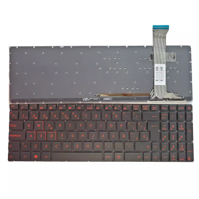 Asus GL552VL GL552VW GL552VX GL552JX ZX50J ZX50JX backlit Spanish SP keyboard Asus GL552VL GL552VW GL552VX GL552JX ZX50J ZX50JX backlit Spanish SP keyboard