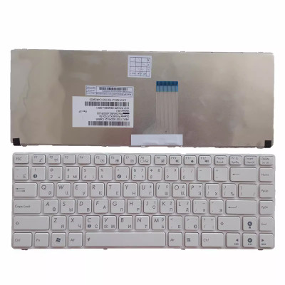 Asus K42 K42De K42DQ K42Dr K42DY K42F K42JA white Russian RU keyboard