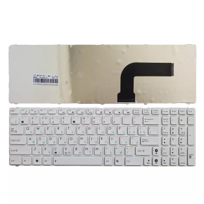 Asus K52 N53 K72 K72F K72J G51 G60 G72 G73 X55 A52 A53 white Russian RU keyboard