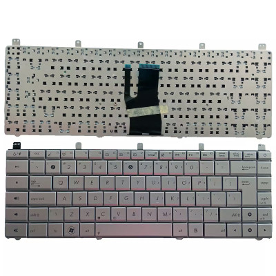 Asus N45 N45E N45S N45Vm N45-2 N45SF silver UI keyboard Asus N45 N45E N45S N45Vm N45-2 N45SF silver UI keyboard