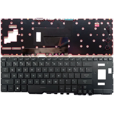 Asus ROG Zephyrus GX701, GX701G, GX701L, RGB backlit US keyboard