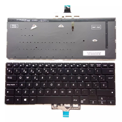 Asus UX461 UX461U UX461F UX461UA UX461FA UX461FN backlit Spanish SP keyboard Asus UX461 UX461U UX461F UX461UA UX461FA UX461FN backlit Spanish SP keyboard