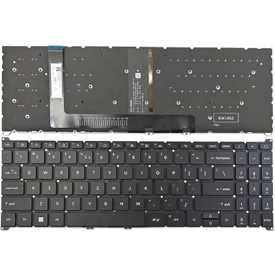 Acer Aspire Vero 16 AV16-51, AV16-51P, Nitro V15 ANV15-51, FUN S50-54, black backlit US keyboard Acer Aspire Vero 16 AV16-51, AV16-51P, Nitro V15 ANV15-51, FUN S50-54, black backlit US keyboard