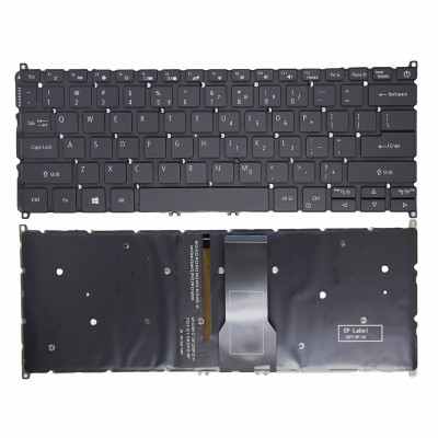Acer Aspire 5 A514-53 A514-53G A514-54G A514-54 black power backlit US keyboard Acer Aspire 5 A514-53 A514-53G A514-54G A514-54 black power backlit US keyboard