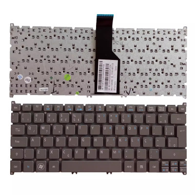 Acer V5-121 V5-122 V5-131 V5-171 V5-122P V5-132 gray Brazilian BR keyboard Acer V5-121 V5-122 V5-131 V5-171 V5-122P V5-132 gray Brazilian BR keyboard
