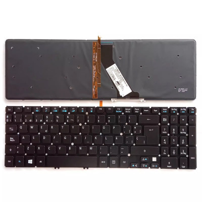 Acer V5-531 V5-551G V5-571 V5-571G V5-571P backlit Spanish SP keyboard Acer V5-531 V5-551G V5-571 V5-571G V5-571P backlit Spanish SP keyboard