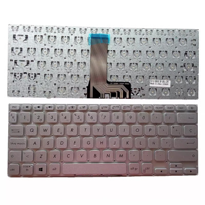 Asus A412 A412D A412FL A412DA X412 X412F X412FA silver Spanish SP keyboard Asus A412 A412D A412FL A412DA X412 X412F X412FA silver Spanish SP keyboard