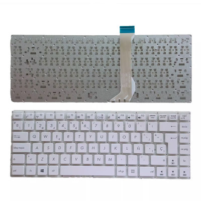 Asus E402 E402M E402MA E402SA E402S E403SA white Spanish SP keyboard Asus E402 E402M E402MA E402SA E402S E403SA white Spanish SP keyboard