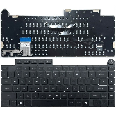 Asus ROG Strix Scar 16 G635LR, G615, G635, 2025 per-key RGB backlit US keyboard