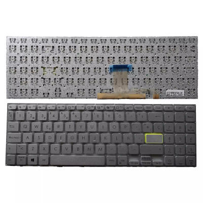 Asus VivoBook S15 S533JQ X521 X521EA X521EQ silver Spanish SP keyboard Asus VivoBook S15 S533JQ X521 X521EA X521EQ silver Spanish SP keyboard