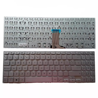 Asus VivoBook S530 S530UN S530FA S5300 S5300FN silver Spanish SP keyboard Asus VivoBook S530 S530UN S530FA S5300 S5300FN silver Spanish SP keyboard
