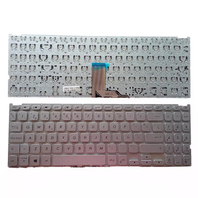 Asus VivoBook X512 X512FA X512DA X512UA X512UB silver Spanish SP keyboard Asus VivoBook X512 X512FA X512DA X512UA X512UB silver Spanish SP keyboard