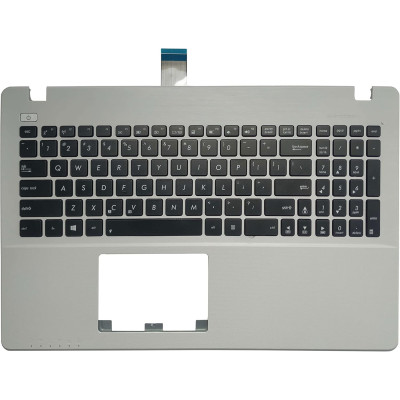 Asus X550, Y581, F550, A550, R510, R513, R505, K550, X552, F552, US keyboard palmrest white