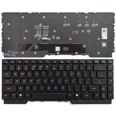 Dell Alienware M16 R1, M16 R2, Series RGB backlit US keyboard
