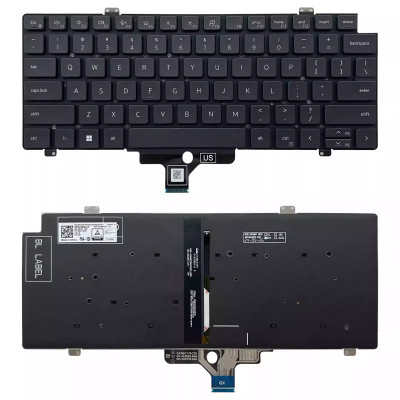 Dell Latitude 5450, Latitude 5350, 2024 backlit US keyboard