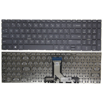 HP Pavilion 16-AF, 16-AF0000, 16-AG, 16-AG0000, 16-BC, black US keyboard F1 question