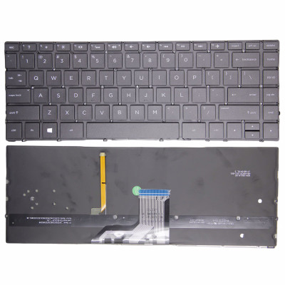 HP Spectre x360 13T-AP 13T-AQ 13Z-AR 13T-AC 13T-AD black brown backlit US keyboard HP Spectre x360 13T-AP 13T-AQ 13Z-AR 13T-AC 13T-AD black brown backlit US keyboard
