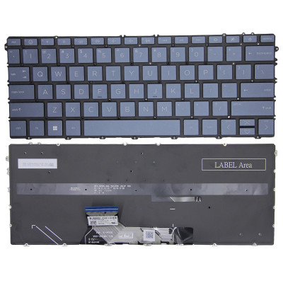 HP Pavilion Aero 13-BG, 13Z-BG, backlit US keyboard blue HP Pavilion Aero 13-BG, 13Z-BG, backlit US keyboard blue