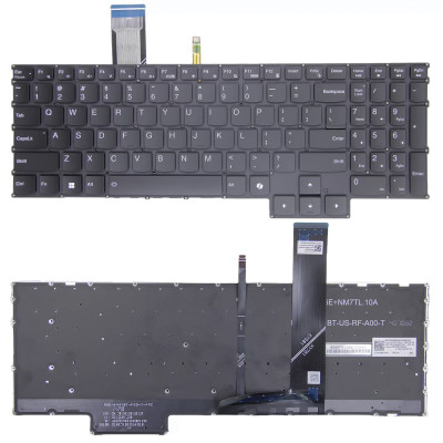 Lenovo Legion 5 15IRX9 15APH9, Legion pro 5 16IRX9, Legion pro 7 16IRX9H, black backlit US keyboard AI Lenovo Legion 5 15IRX9 15APH9, Legion pro 5 16IRX9, Legion pro 7 16IRX9H, black backlit US keyboard AI