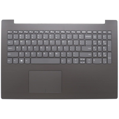 Lenovo IdeaPad 320-15, 320-15IAP, 320-15AST, 320-15IKB, US keyboard palmrest gray