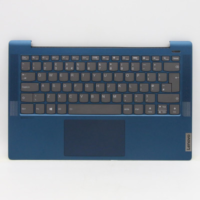 Lenovo IdeaPad 5 14IIL05 5CB0Y89321 blue metal backlit UK keyboard palmrest Lenovo IdeaPad 5 14IIL05 5CB0Y89321 blue metal backlit UK keyboard palmrest