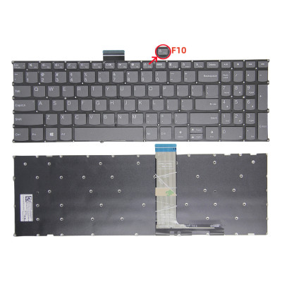 Lenovo IdeaPad Slim 3 16ABR8 16IAH8 16IRH8 16IRU8, gray F10 lock US keyboard Lenovo IdeaPad Slim 3 16ABR8 16IAH8 16IRH8 16IRU8, gray F10 lock US keyboard