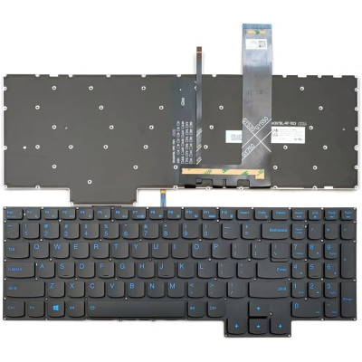 Lenovo Legion 5 15ACH6 15ACH6A 15ACH6H 15ITH6 15ITH6H, blue word backlit US keyboard Lenovo Legion 5 15ACH6 15ACH6A 15ACH6H 15ITH6 15ITH6H, blue word backlit US keyboard