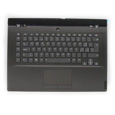Lenovo Legion Y740-15 Y740-15ICHg 5CB0S16445 gray RGB backlit Swiss SW keyboard palmrest Lenovo Legion Y740-15 Y740-15ICHg 5CB0S16445 gray RGB backlit Swiss SW keyboard palmrest