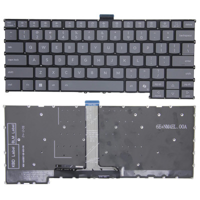 Lenovo ThinkBook 14 G6+ IMH, 14 G7 ARP IML, 14 G8 IAL IRL, backlit US keyboard gray AI Lenovo ThinkBook 14 G6+ IMH, 14 G7 ARP IML, 14 G8 IAL IRL, backlit US keyboard gray AI