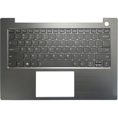 Lenovo ThinkBook 14-IML, ThinkBook 14-IIL, backlit US keyboard palmrest gray