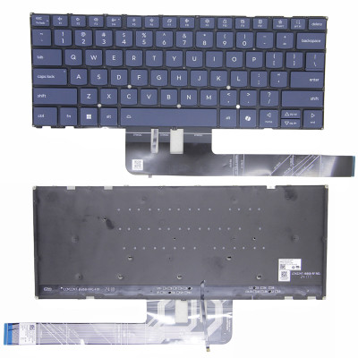 Lenovo yoga 7 2-in-1 14AKP10 14ILL10, blue backlit US keyboard AI Lenovo yoga 7 2-in-1 14AKP10 14ILL10, blue backlit US keyboard AI