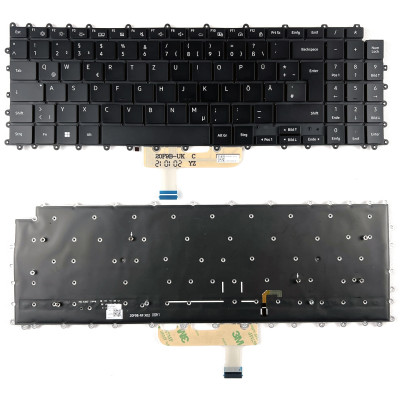 Samsung 950XDB, NT950XDB, NP950XDB, backlit German DE keyboard black Dual fan version Samsung 950XDB, NT950XDB, NP950XDB, backlit German DE keyboard black Dual fan version