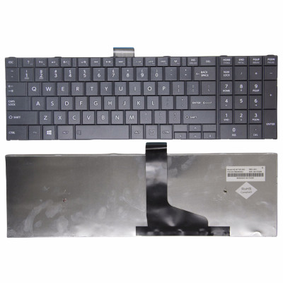 Toshiba C55D-A C55DT-A C55T-A C50DT-A C50T-A C50D-A C50T-A black US keyboard normal original Toshiba C55D-A C55DT-A C55T-A C50DT-A C50T-A C50D-A C50T-A black US keyboard normal original