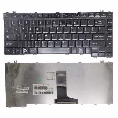 Toshiba Equium A210 A300D L317 L322 L323 L331 L332 black glossy US keyboard